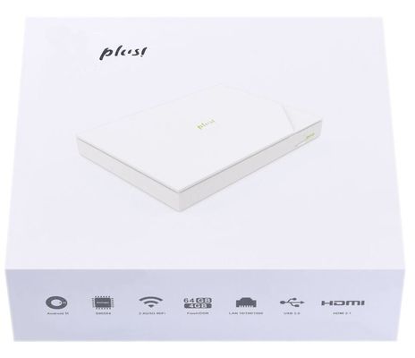 4 گیگابایت 64 گیگابایت Amlogic S905X4 OTT Android TV Set Top Box Android 11 AV1 8K Dual WiFi