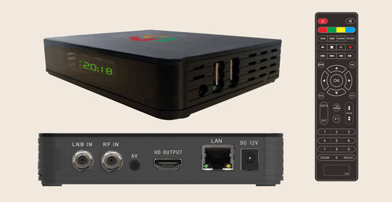 گیرنده جعبه ماهواره  لینوکس چند زبانه USB DVB T2 S2 4K
