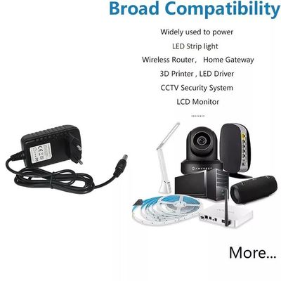 آداپتور 3 پین تنظیم شده AC DC SMPS 12v 2A 3a 1a 1.5a 2.5a استاندارد اتحادیه اروپا ایالات متحده انگلستان