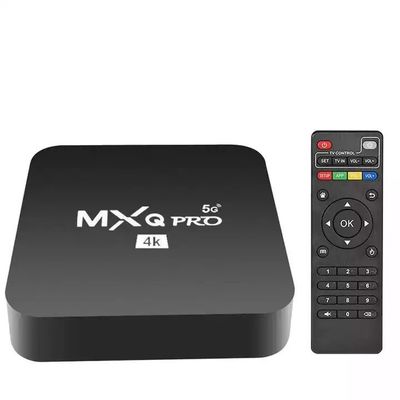 پخش کننده شبکه چهار هسته ای 3D 4K  OTT Box MXQ PRO Smart Box 1+8G
