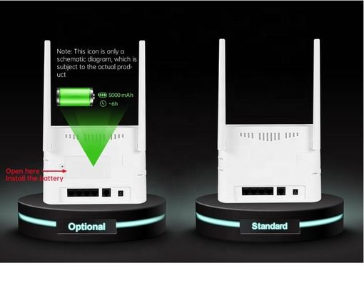 روتر مودم فیبر نوری سیم کارت 4g LTE Wifi 300Mbps بی سیم Wifi ODM