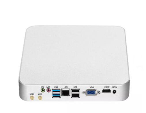 Ce-Leron 3205U I5 4200Y 4200U Mini Workstation PC سیستم های کامپیوتر صنعتی DDR3L MSATA 4GB 64GB