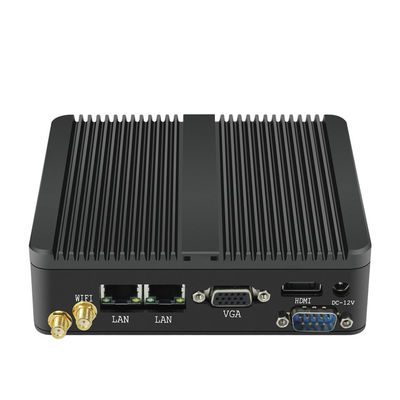 4 گیگابیت اترنت دسکتاپ مینی ورک استیشن PC N2830 RJ45 In-Tel I211AT NIC Pfsense Server