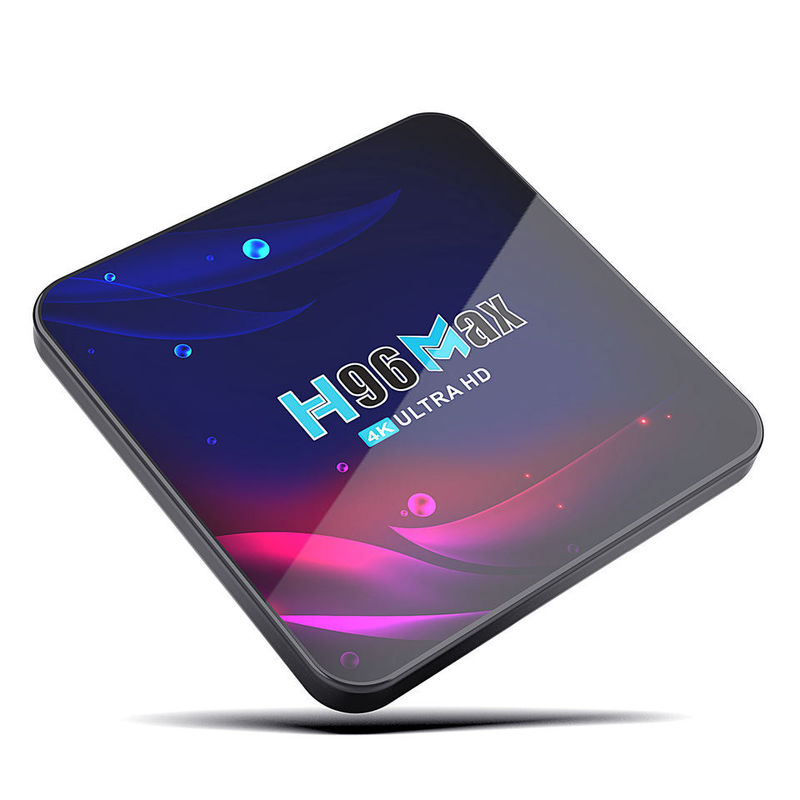 سفارشی Rk3318 H96 Set Top Box Max 4k Android 10.0 Quad Core H96max