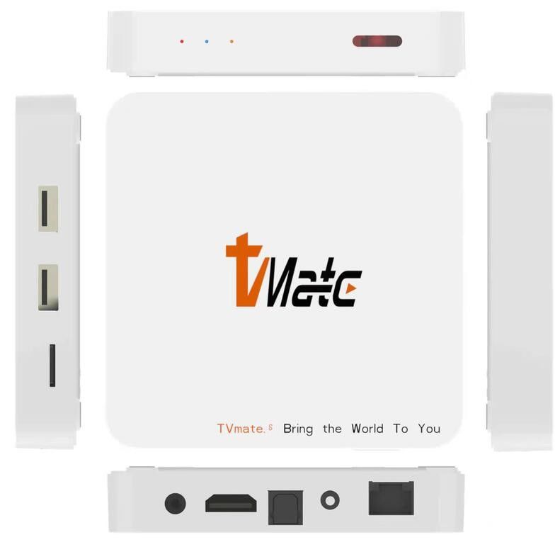 Android 9.0 Mini OTT Box TV Allwinner H616 2/4GB 32/64GB چهار هسته ای 4k